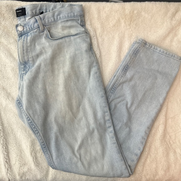 Men’s theory light wash raffi slim fit jeans - Picture 1 of 5
